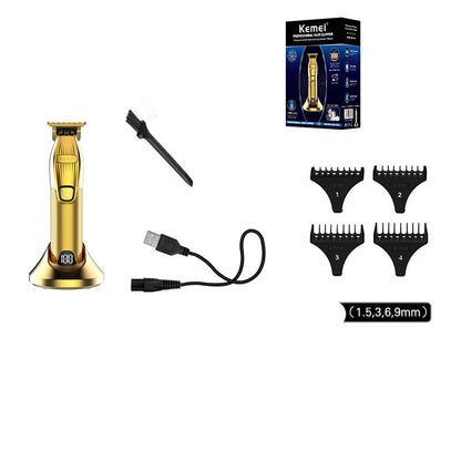 Professional Barber Shop Hair Clipper Kit 0mm Trimmer Electric Shaver