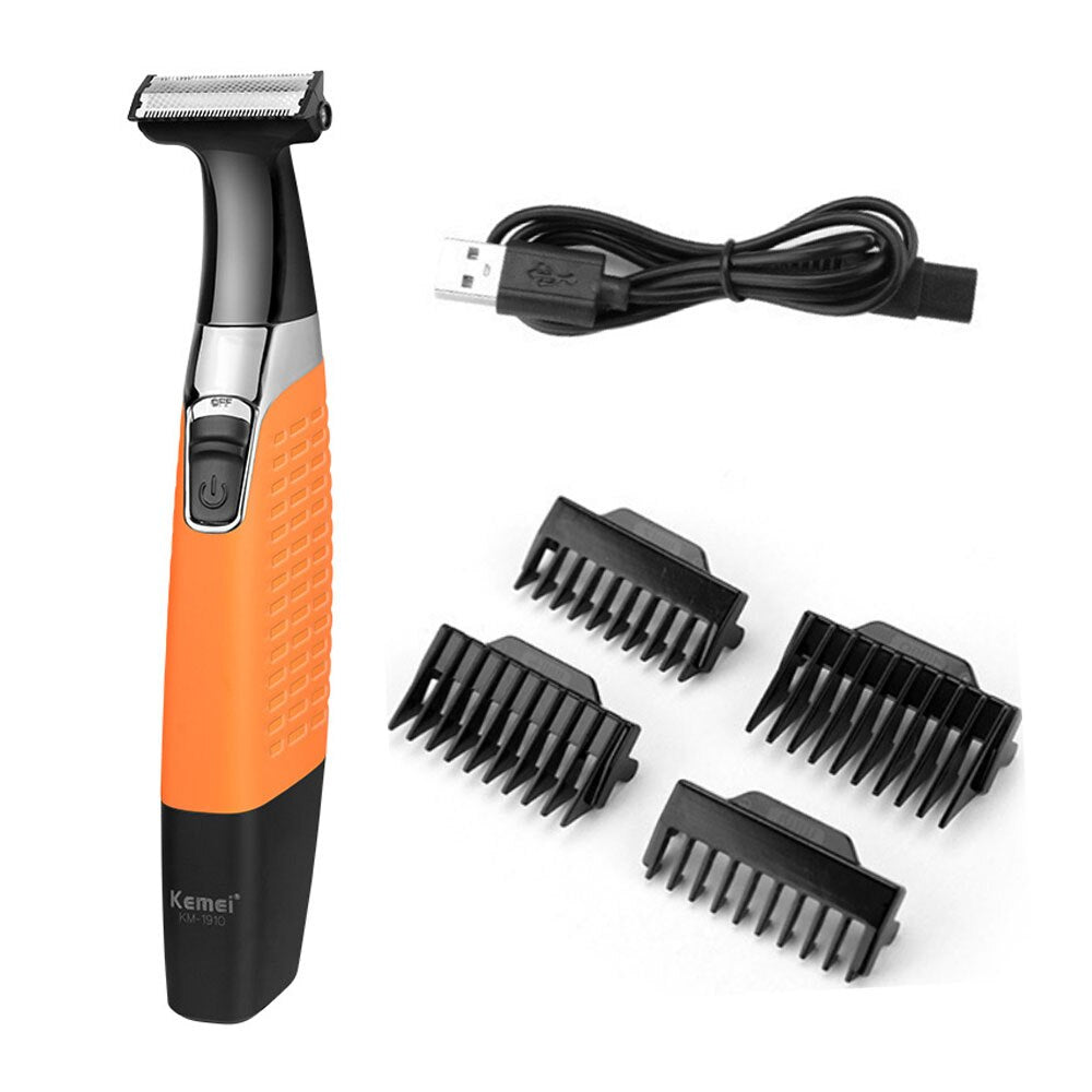 Rechargeable Beard Trimer Waterproof Razor