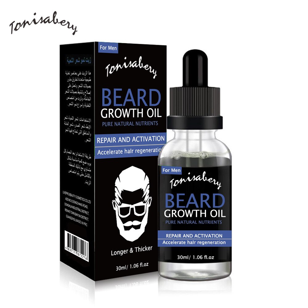 Growth Beard Oil Grow Beard Thicker & More Full Thicken