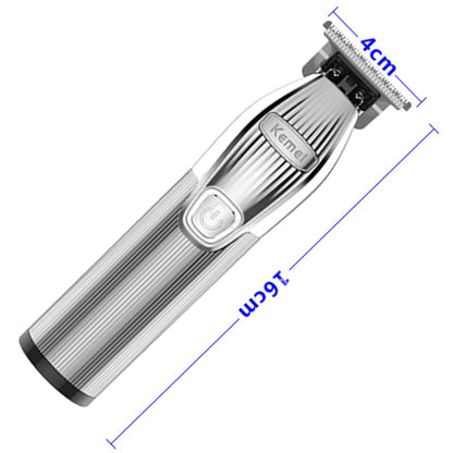 Cordless hairdressing hair clipper rechargeable