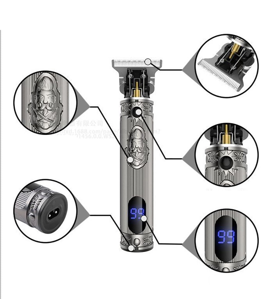 Electric Hair Clipper Rechargeable Shaver