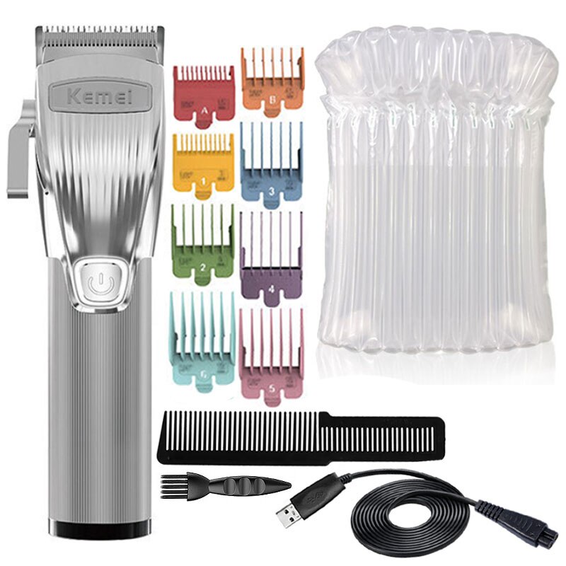 Rechargeable hair trimmer for men