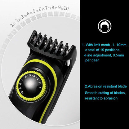 Electric Hair Clipper Multifunctional Trimmer Electric Shaver