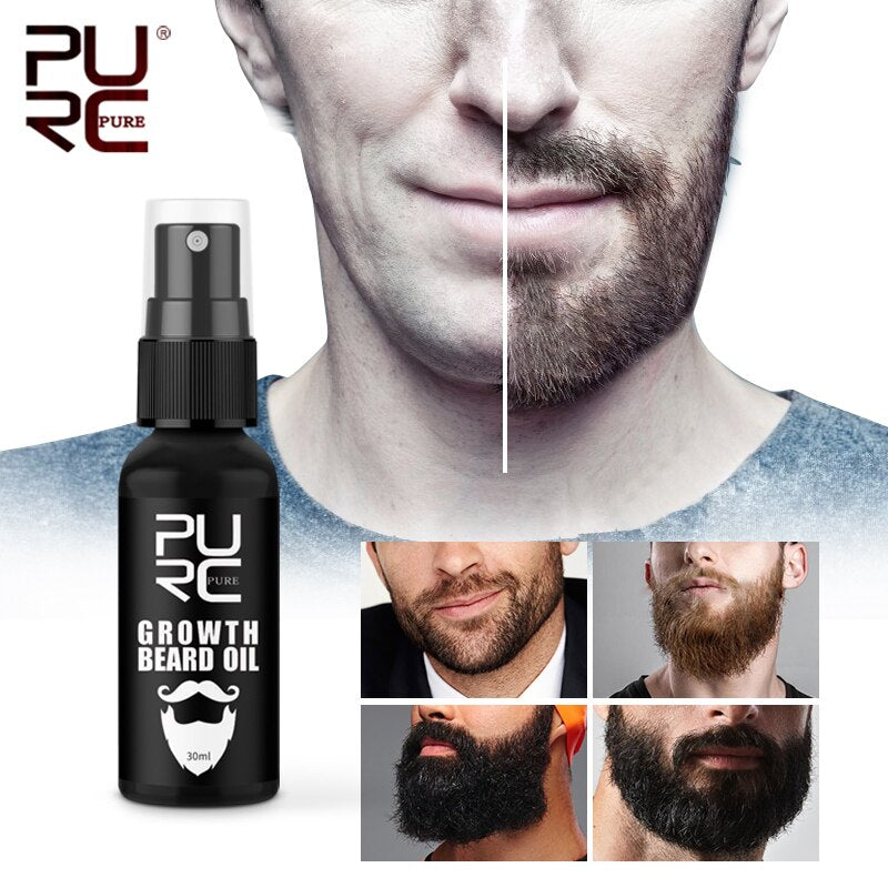 PURC Growth Beard Oil For Men Beard Care