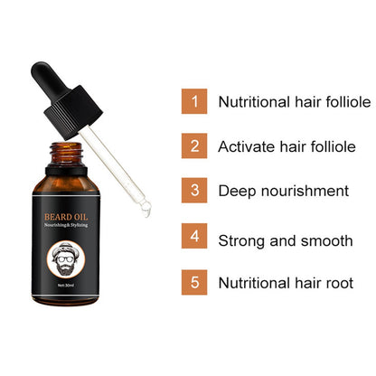 Beard Growth Kit for Facial Hair Growth Moisturizing