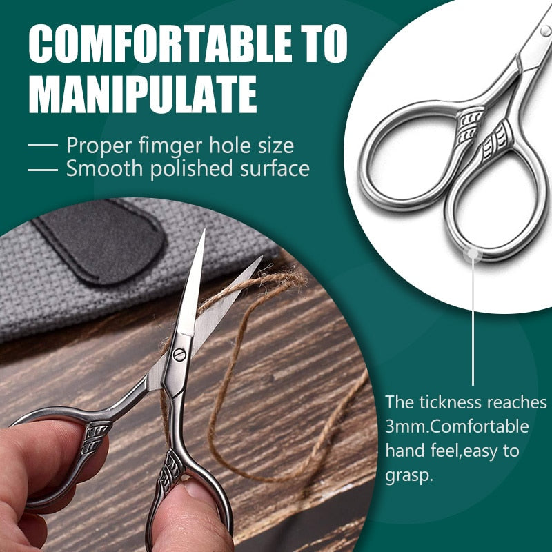 1Pcs Stainless Steel Small Makeup Grooming Scissors