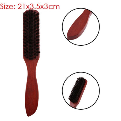 Bristle Wave Hair Beard Brush Hair Comb