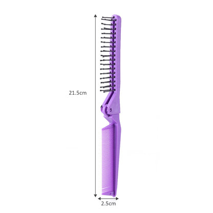 Portable Pocket Oil Hair Comb Folding Combs