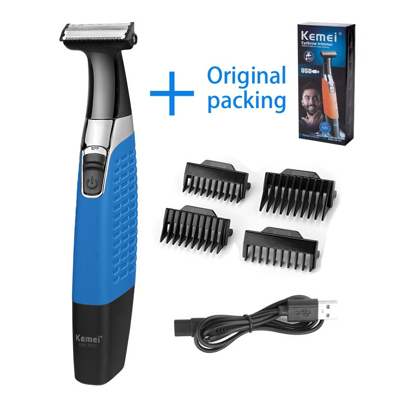 Rechargeable electric shaver beard shaver electric razor