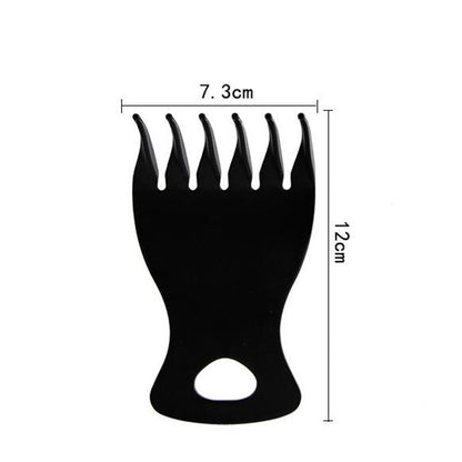 Handle Grip Large Tooth Detangling Curly Hair Comb