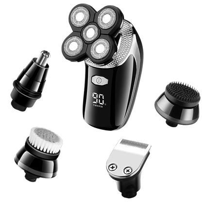 Grooming kit wet dry bald head electric shaver