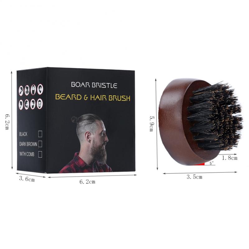 Beard Brush Beech Wood Pure Beard Brush