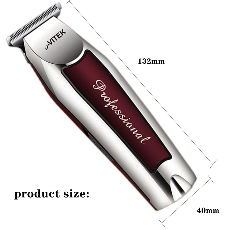 Rechargeable hair clipper for men grooming kit