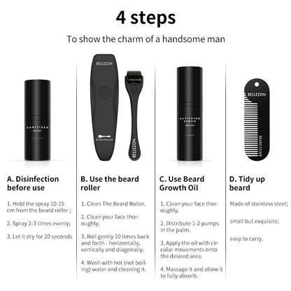 Beard Growth Kit Men