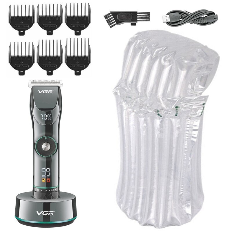 Speed adjustable professional hair clipper