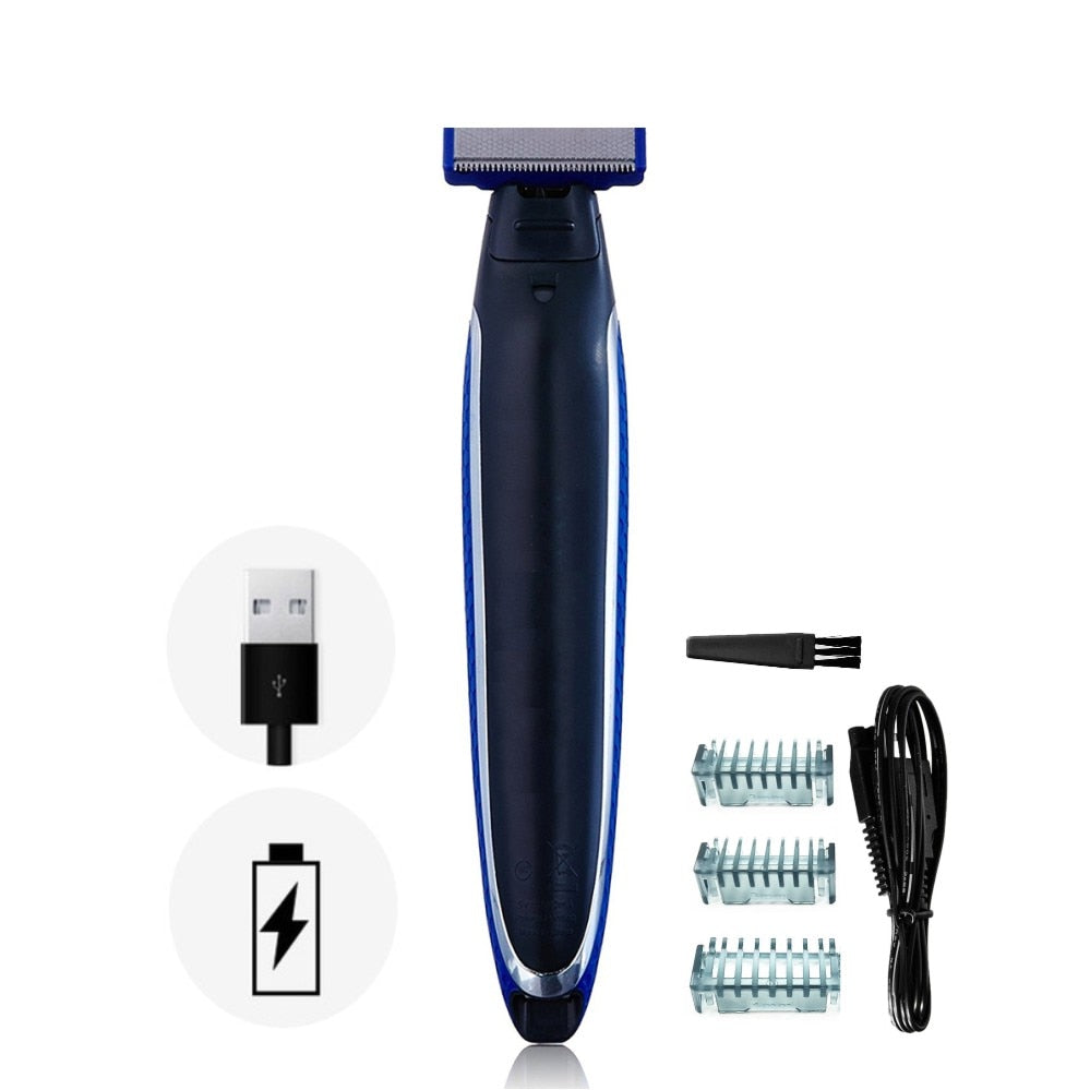 Men's Shaver Hair Clipper Rechargeable Beard Trimmer