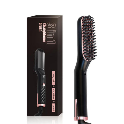 Hair Straightener Brush Beard Straightener Brush