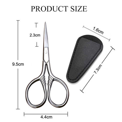 1Pcs Stainless Steel Small Makeup Grooming Scissors