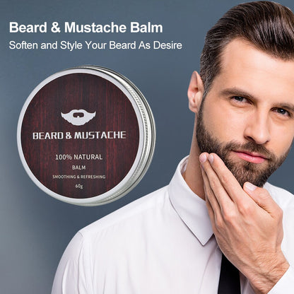 Beard Growth Kit Barber Hair Growth Enhancer Set