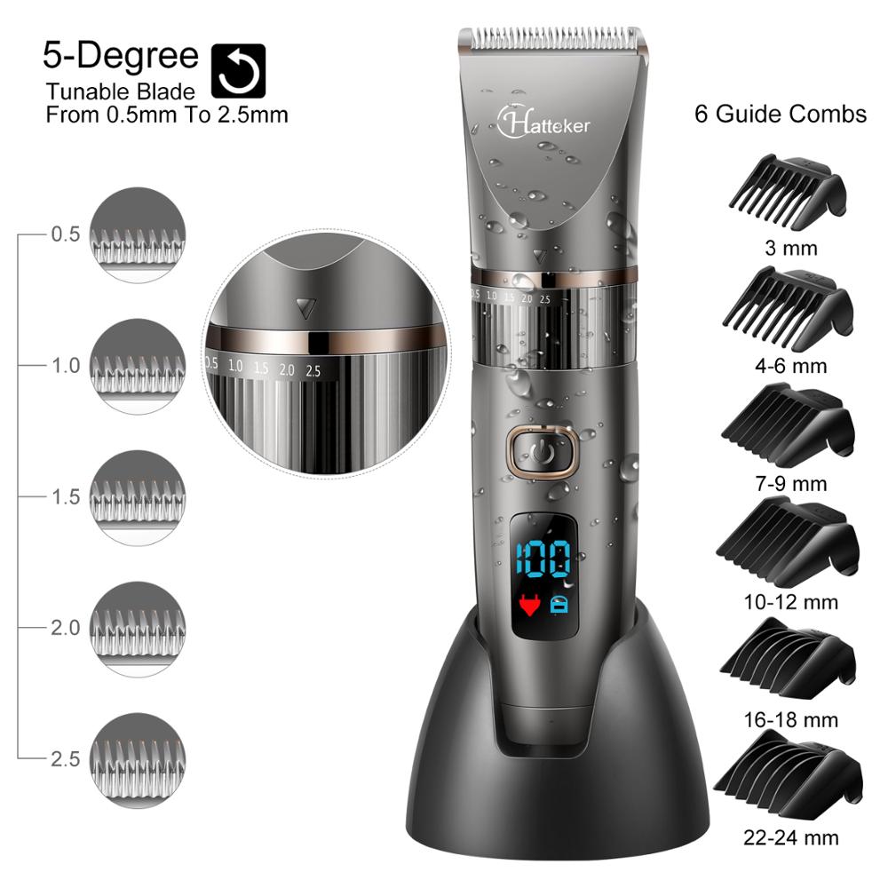 Professional Hair Clipper Waterproof Hair Trimmer