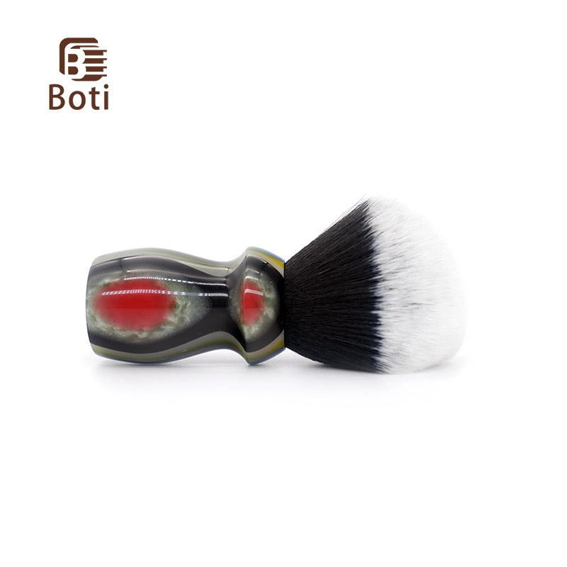 Synthetic Hair Knot Thin Hair Bulb Type Shaving Brush