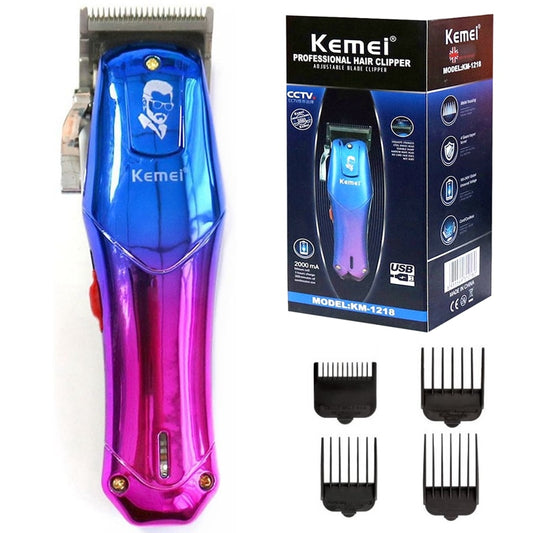 Cord Cordless Powerful Men Hair Clipper Rechargeable Electric Beard