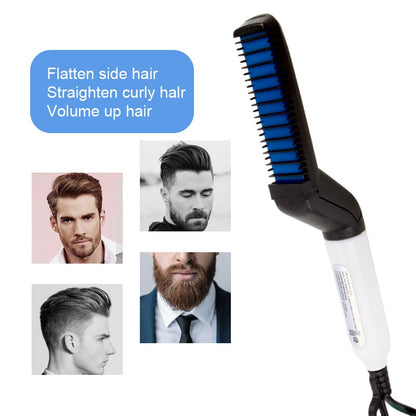 Multifunctional Men Beard Straightener Portable Heating