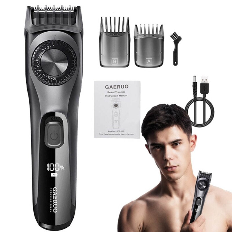 Adjustable Beard Trimmer for Men