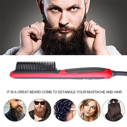 6 Modes Straightener Comb Hair Hairstyles and Tools