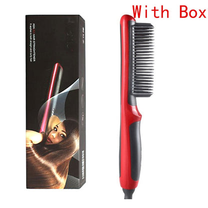 Men Beard Straightener Brush Multifunctional Beard Straightening