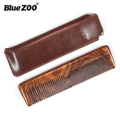 Blue Zoo Black Gold Sandalwood Men Care Comb