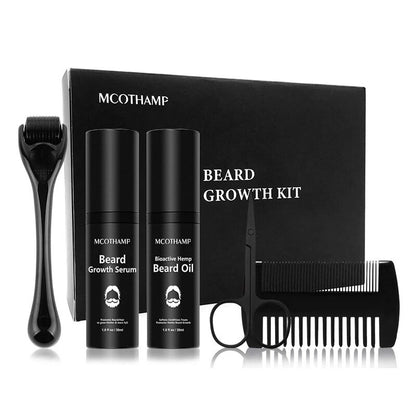 Men Beard Growth Kit Hair Growth Enhancer Thicker