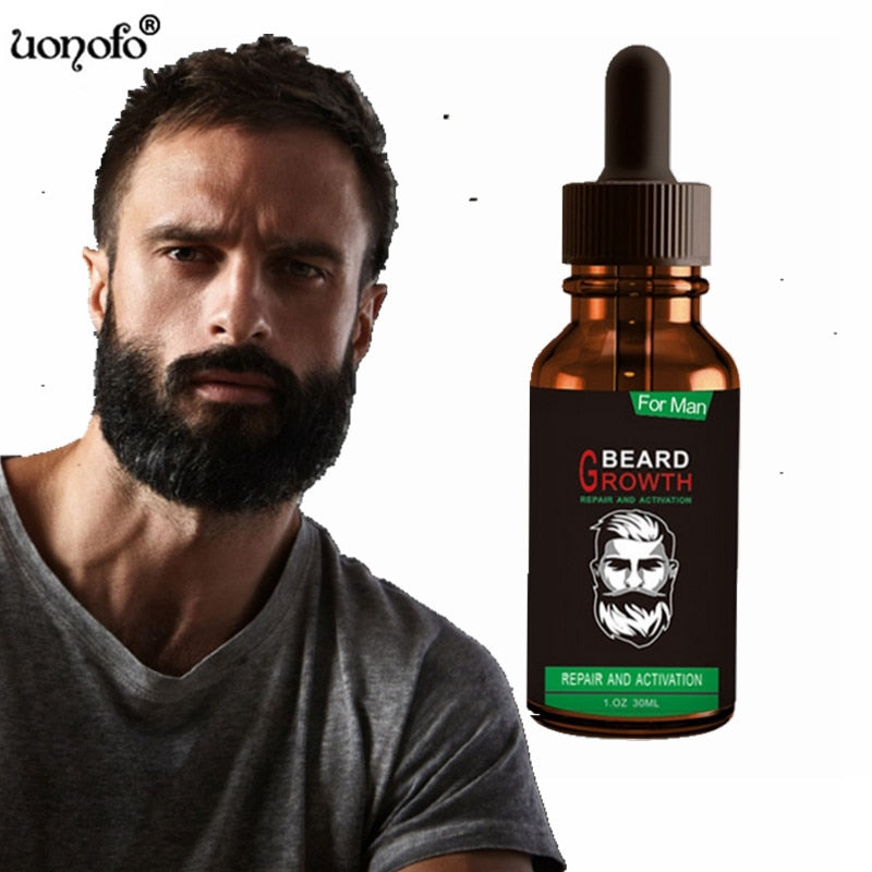 30ML 100% Organic Beard Oil Spray Beard Growth Oil