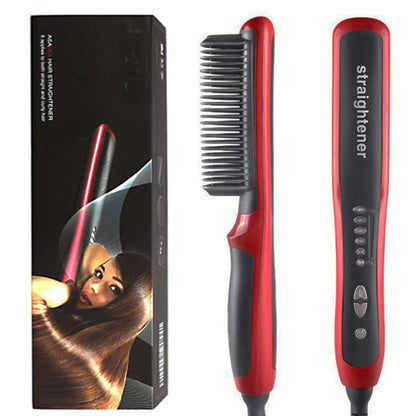 Hair Straightener Comb Electric Straightening Brush