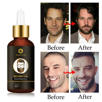 Men Fast Beard Growth Oil Natural Beard Growth