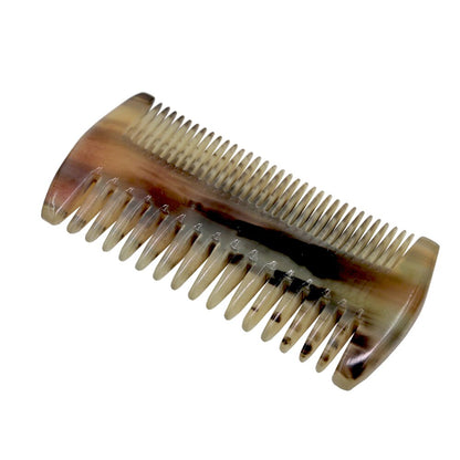 Natural Sheep Horn Brush Anti Static Beard Comb