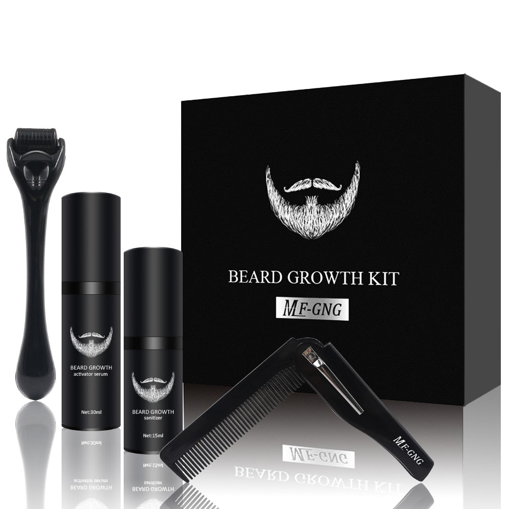 Barber Beard Growth Kit Professional Hair Growth