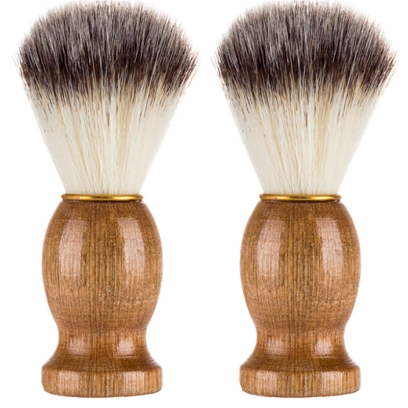 Men Shaving Brush with Wooden Handle Soft