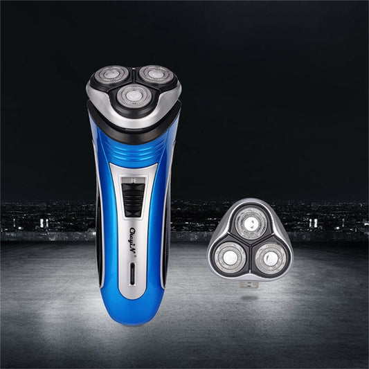 Rechargeable Electric Beard Trimmer 3D Triple