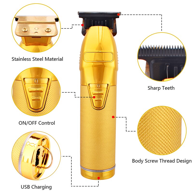 Professional Hair Clipper Beard Trimmer