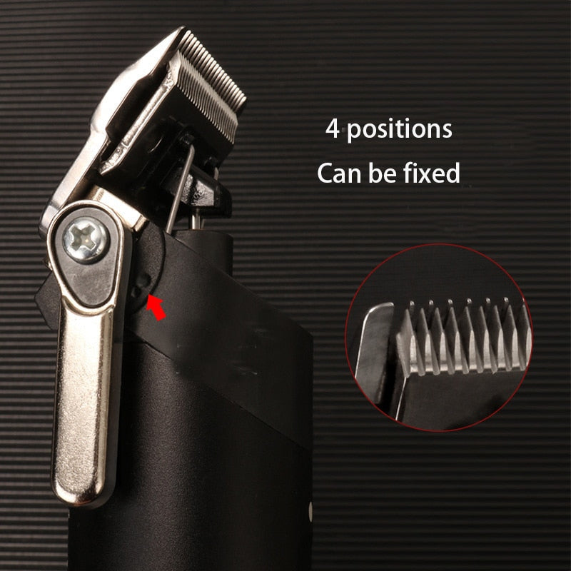 Cordless Professional Fade Hair Clipper for Barbershop Electric Trimmer