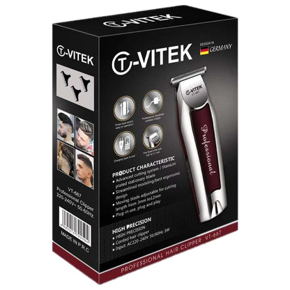 Rechargeable hair clipper for men grooming kit