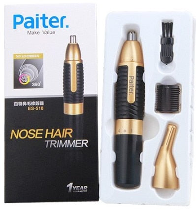 Nose hair trimmer Neck Eyebrow shaving men