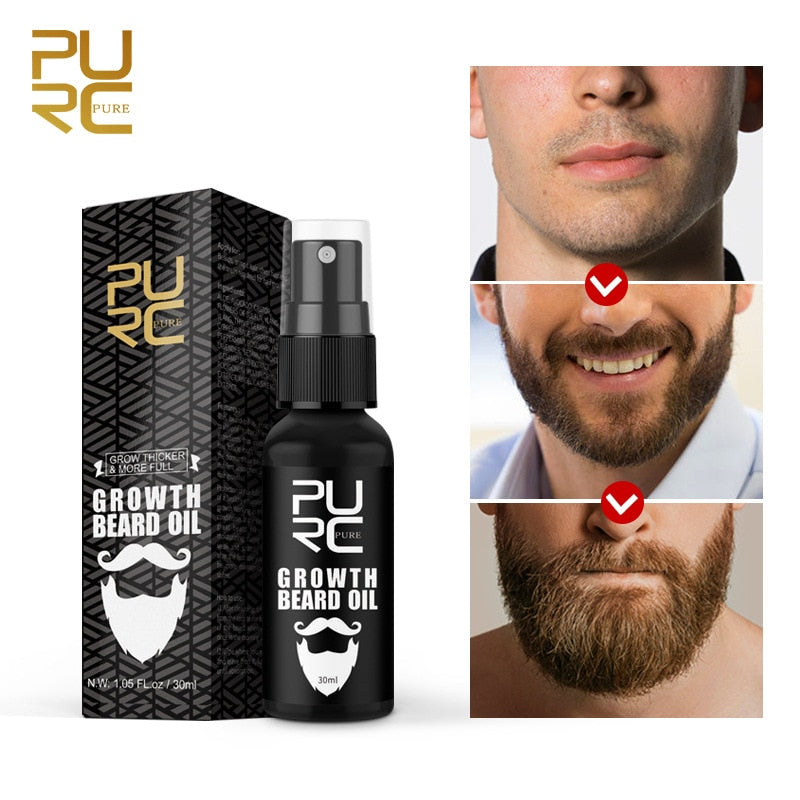 Special Offer Men Beard Growth Oil Accelerate Facial Hair Thicker