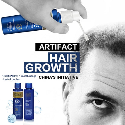 Hair Growth Oil Treatment Anti Hair Loss Men Beard Repair Damage Hair Roots