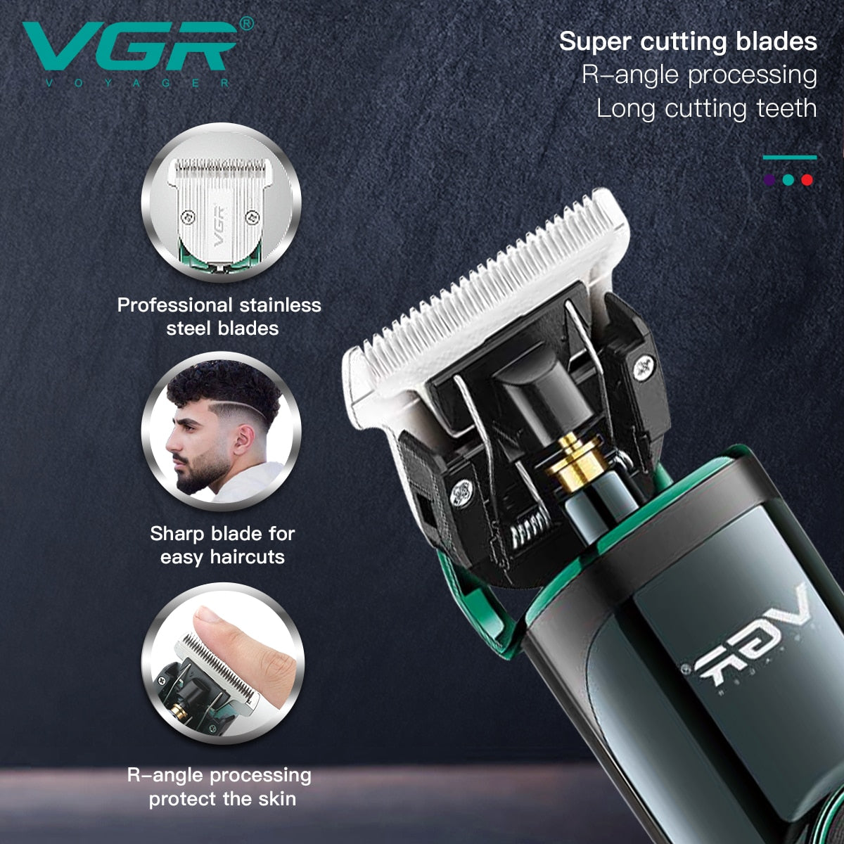 Adjustable professional hair trimmer