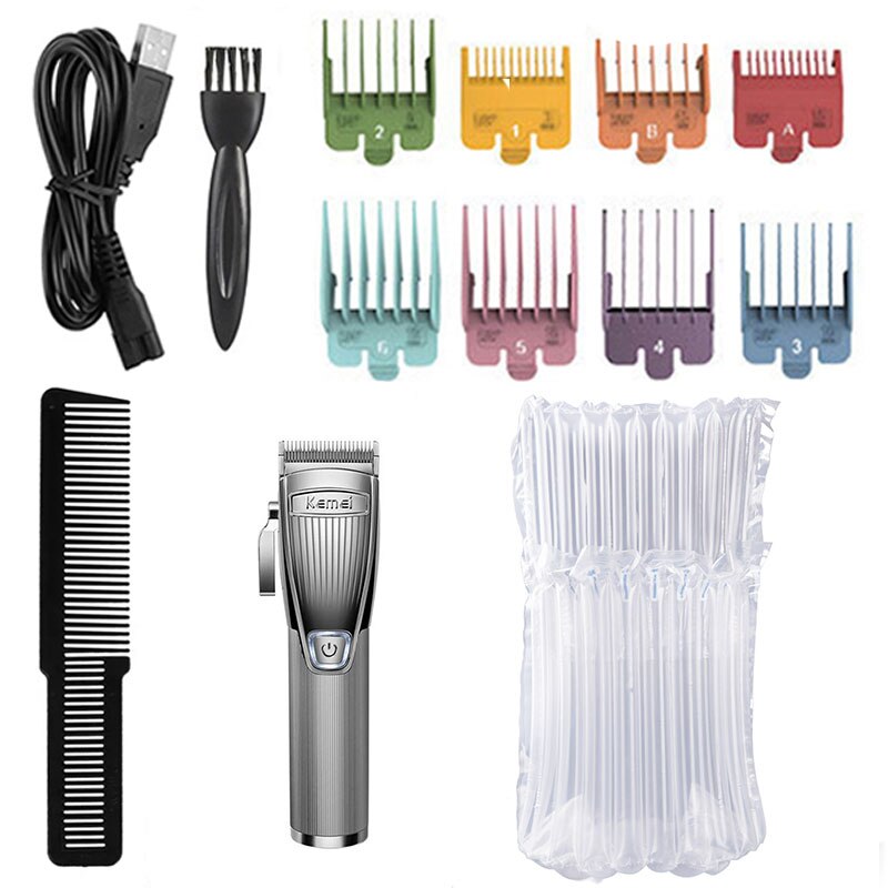 Rechargeable hair trimmer for men beard