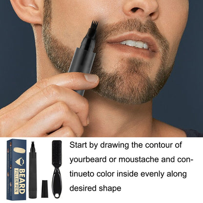 Beard Pencil Filler for Men Beard Filling Pen Kit