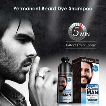 Men Beard Dying Removal White Gray Beard Hair