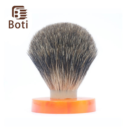 Pure Mix Badger Hair Knot Gel Tip Bulb Shape